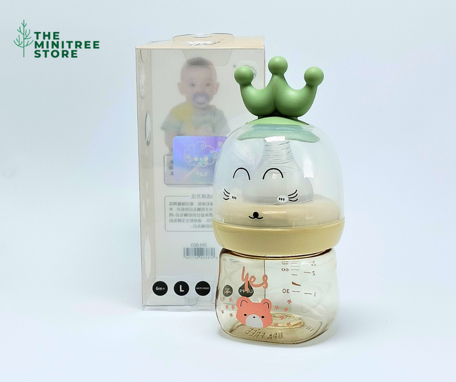 3oz/90ml YES PPSU Minitree Crown Feeding Bottle