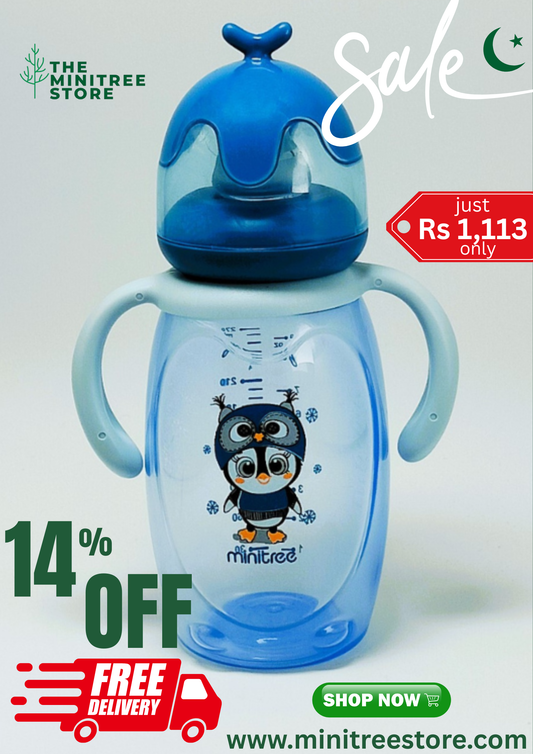 Minitree feeding bottle 9OZ/270ml REGULER NECK