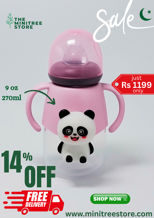minitree stander neck feeding bottle 9oz/270ml