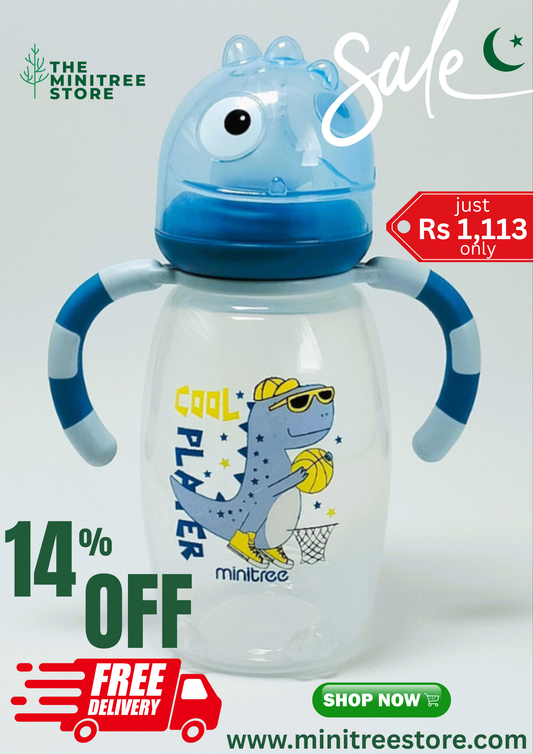 minitree feeding bottle 9oz/270ml REGULER NECK