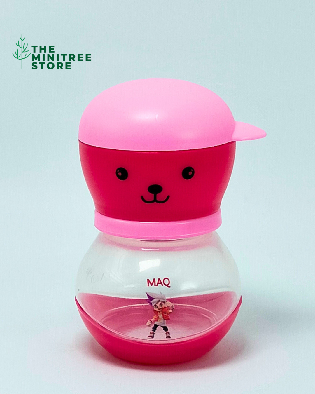 2oz/60ml PP Feeder – Bear Cap with 3D Elephant