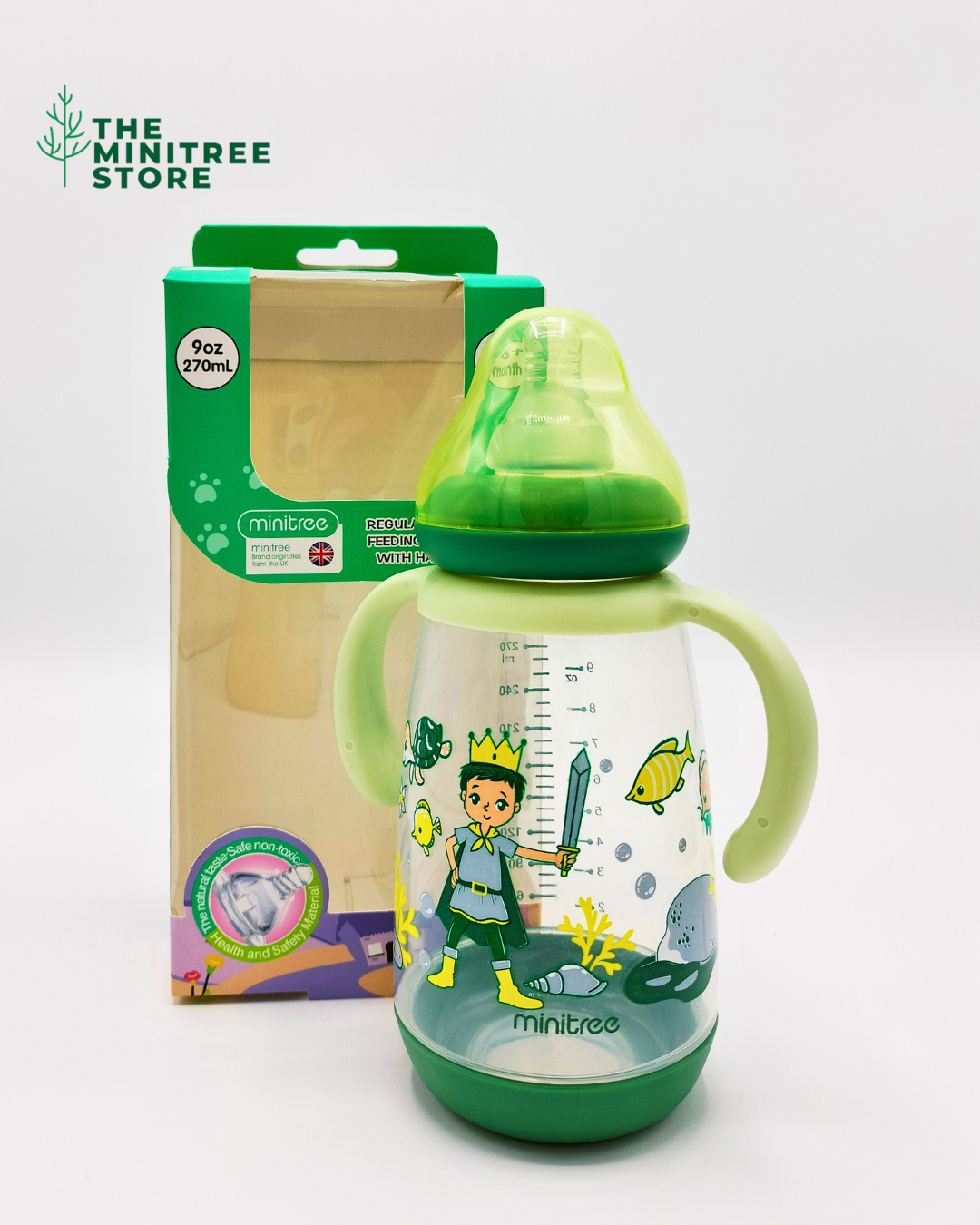 9oz/270ml STANDARD NECK MINITREE BOTTLE