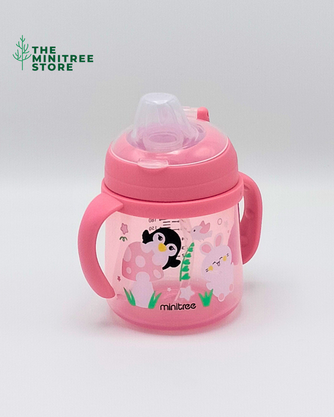 10oz Baby Beaker Cup BPA Free | 300ml Sippy Cup with Soft Spout & Handles