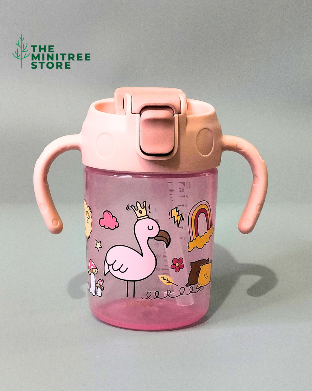 10oz 2-in-1 Sippy & Straw Cup for Toddlers | BPA-Free PP Baby Cup
