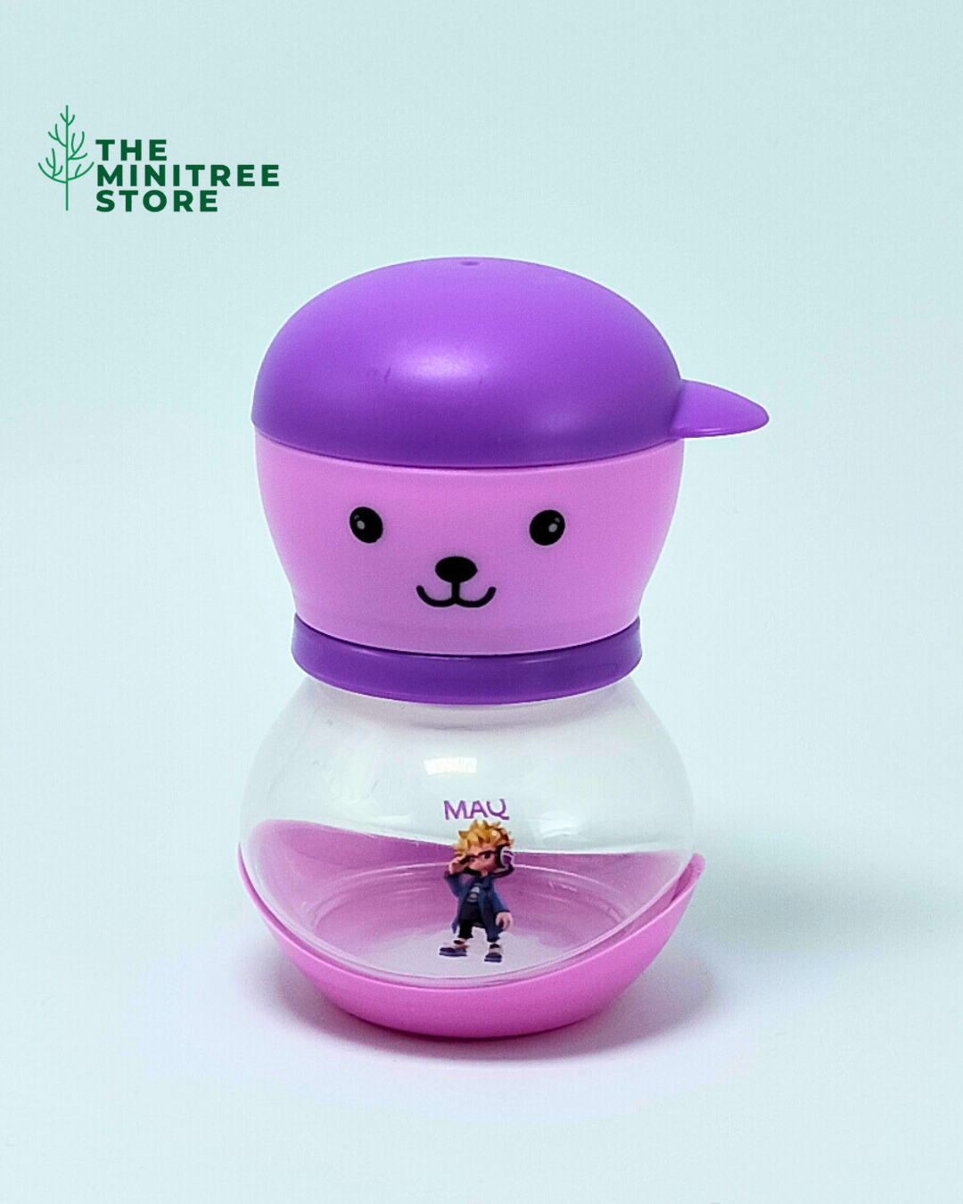 2oz/60ml PP Feeder – Bear Cap with 3D Elephant