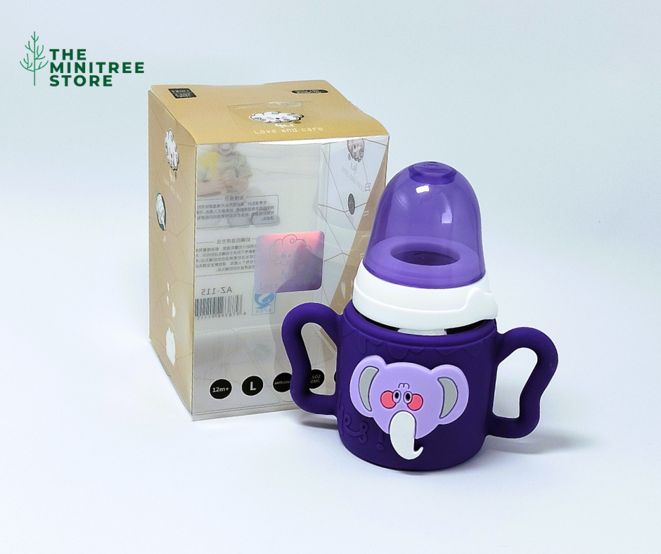 2oz/60ml GLASS FEEDER REGULER NECK MINITERR