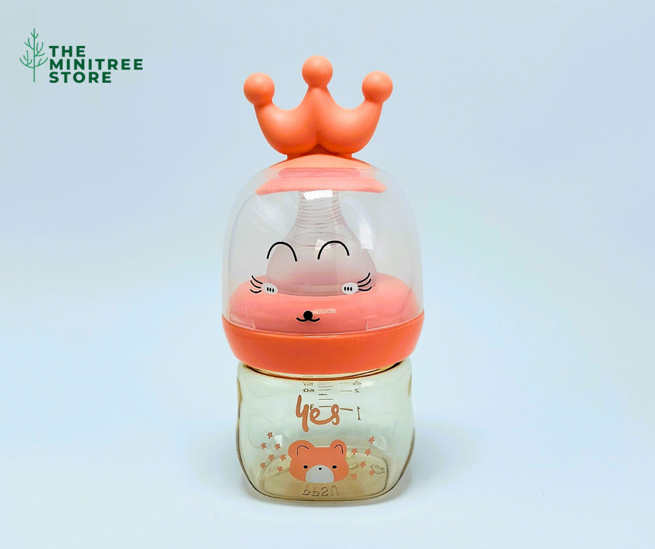 3oz/90ml YES PPSU Minitree Crown Feeding Bottle