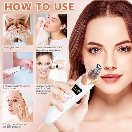 Facial Beauty - 5 in 1 Blackhead Remover Machine